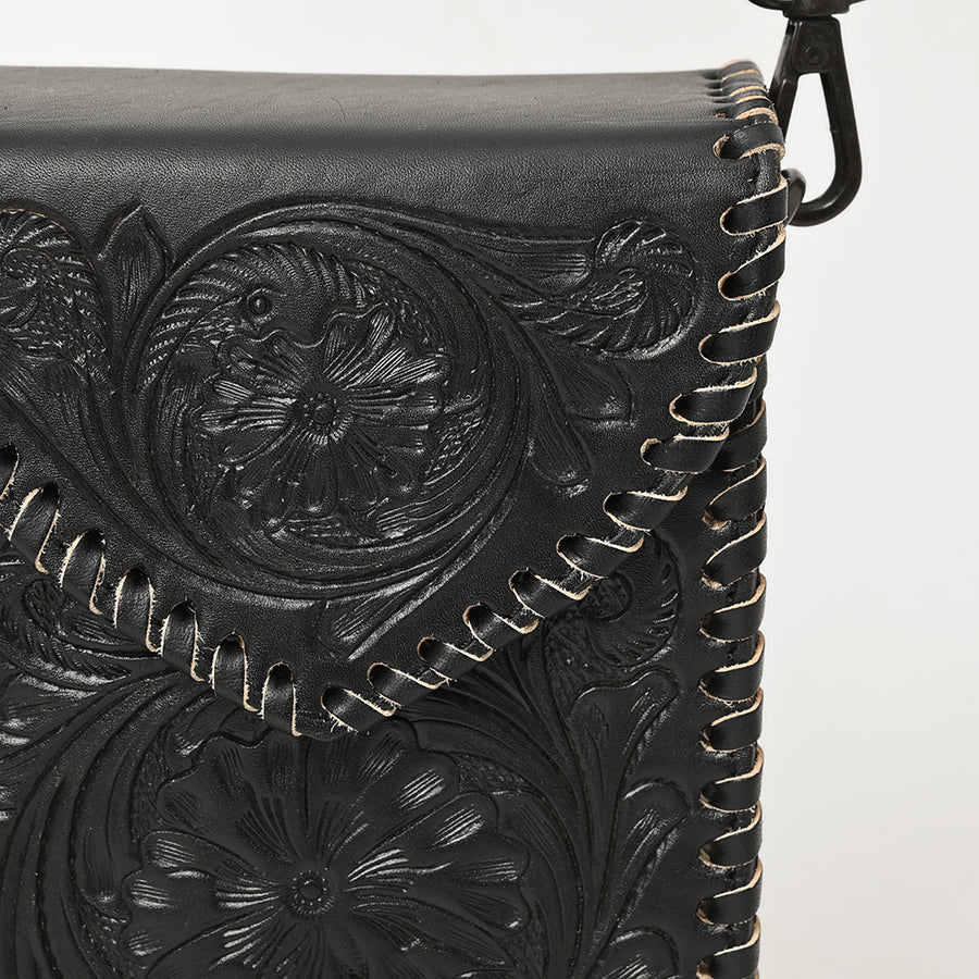 American Darling Cell Phone Holder Hand Tooled Genuine Leather Western Women Bag Handbag Purse | Travel Bags College Casual