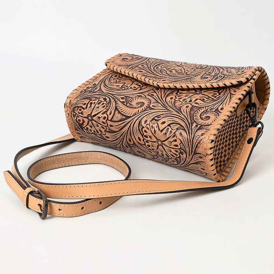 American Darling Wallet Hand Tooled Genuine Leather Western Women Bag | Wristlet Travel