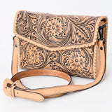 American Darling Hand Tooled Genuine Leather Women Bag Western Handbag Purse