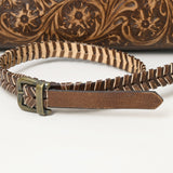 American Darling Wallet Hand Tooled Genuine Leather Western Women Bag | Wristlet Travel