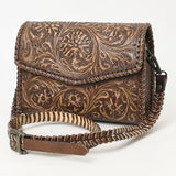 American Darling Hand Tooled Genuine Leather Women Bag Western Handbag Purse