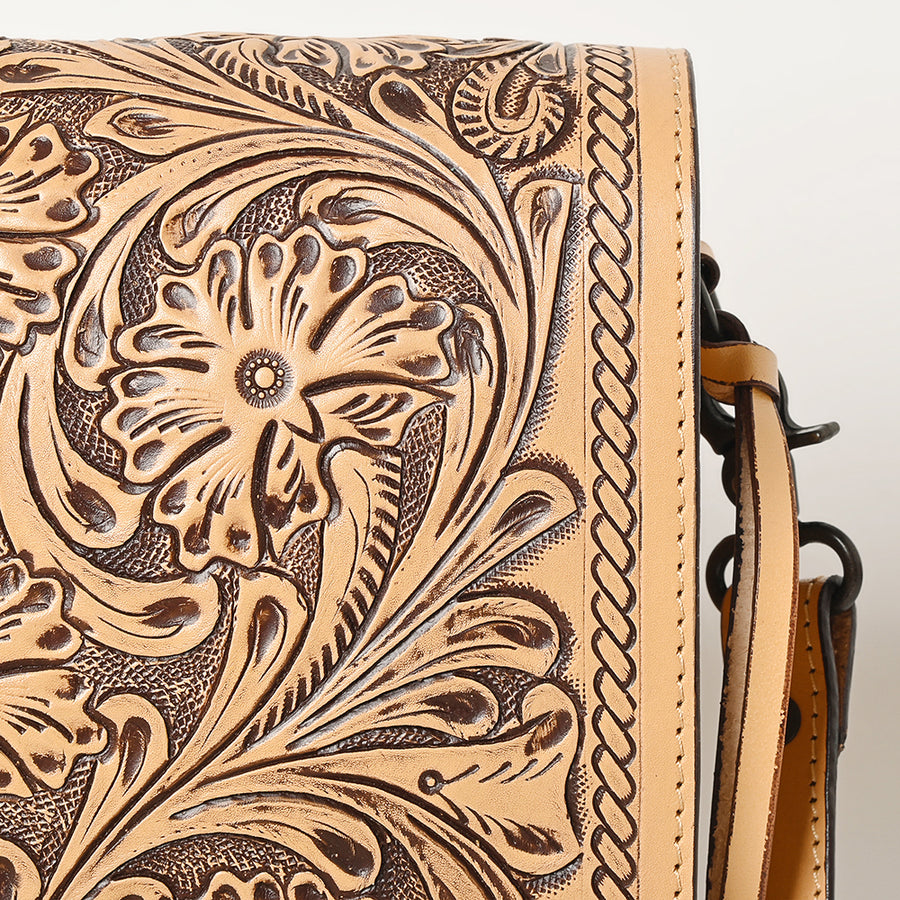 American Darling Clutch Hand Tooled Genuine Leather Western Women Bag Handbag Purse | Purses for Cute