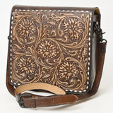 American Darling Hand Tooled Genuine Leather Women Bag Western Handbag Purse