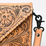 American Darling Envelope Hand Tooled Genuine Leather Western Women Bag Handbag Purse | for Cute