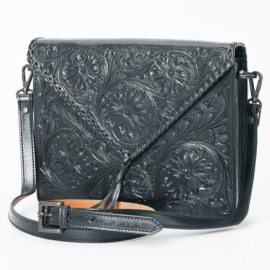American Darling Envelope Hand Tooled Genuine Leather Western Women Bag Handbag Purse | for Cute - Uhorse