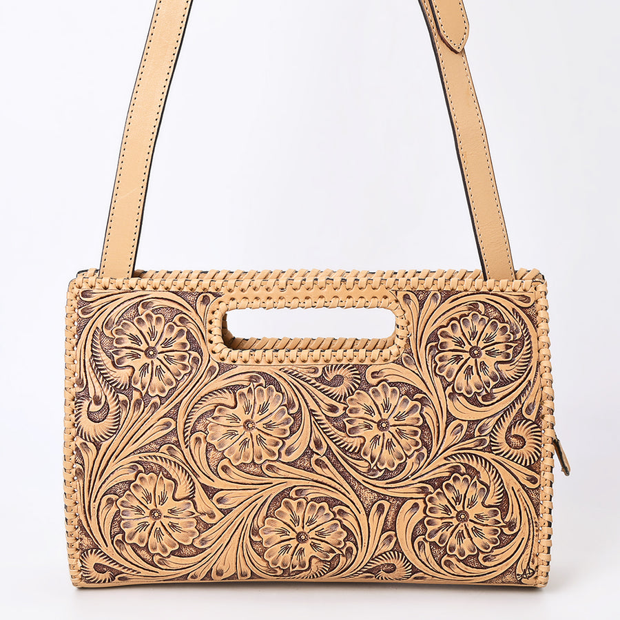 American Darling Clutch Hand Tooled Genuine Leather women bag western handbag purse