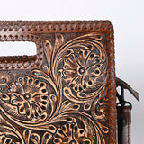 American Darling Clutch Hand Tooled Genuine Leather women bag western handbag purse