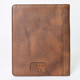 American Darling Western Tablet Sleeve Handcrafted from Hand Tooled Genuine Leather | Floral Carved Portfolio Case for Documents & Tech