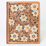 American Darling Western Tablet Sleeve Handcrafted from Hand Tooled Genuine Leather | Carved Portfolio Case for Documents & Tech