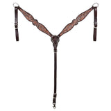 Hilason Western Horse Breast Collar Tack American Leather - Uhorse