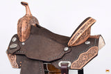 Hilason Western Horse Flex Tree Barrel Trail In American Leather Saddle Brown