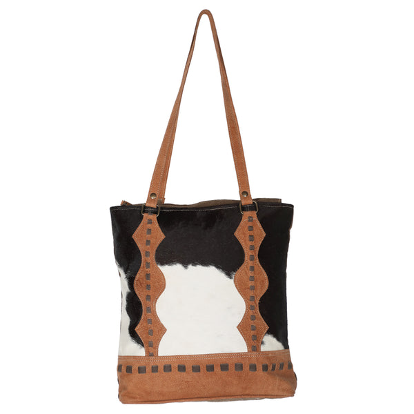 OHLAY KB607 TOTE Hair-on Genuine Leather women bag western handbag by Hilason – Cowboy and equestrian accessories