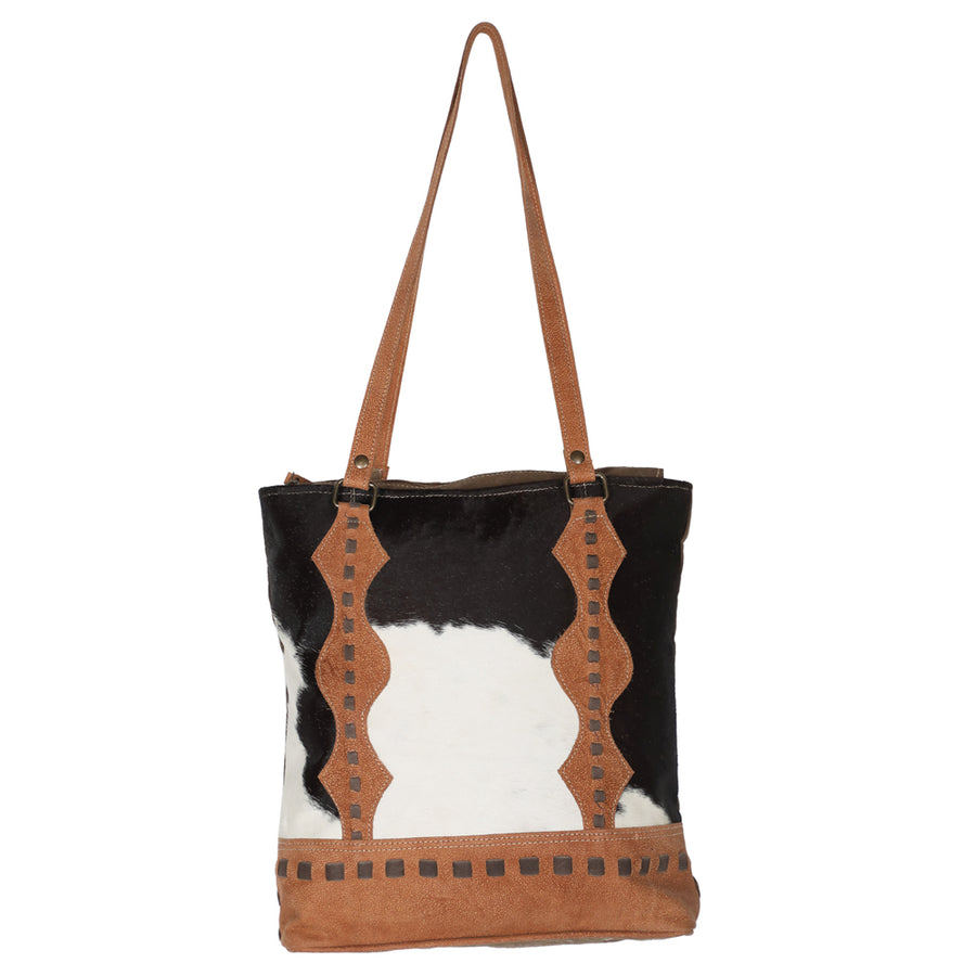 OHLAY KB607 TOTE Hair-on Genuine Leather women bag western handbag by Hilason – Cowboy and equestrian accessories