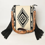 American Darling Cross Body Hand Tooled Saddle Blanket Genuine Leather Women Bag Western Handbag Purse