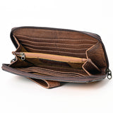 American Darling Organiser Hand Tooled Saddle Blanket Genuine Leather