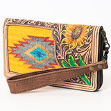 American Darling ADBG1189A Organiser Hand Tooled Saddle Blanket by Hilason – Cowboy and equestrian accessories