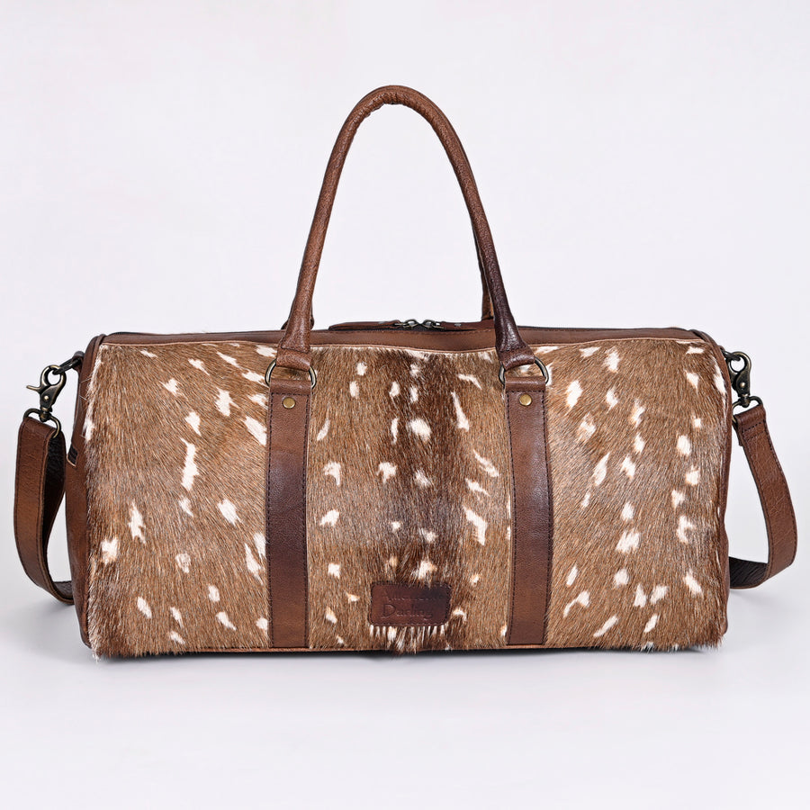 American Darling Women's Duffel Bag Western Hair On Genuine Leather Handbag and Ladies Purse