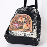 American Darling Backpack Hand Tooled Hair on Genuine Leather Western Women Bag | for Laptop School Purse Travel