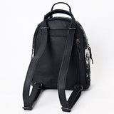 American Darling Backpack Hand Tooled Hair on Genuine Leather Western Women Bag | for Laptop School Purse Travel