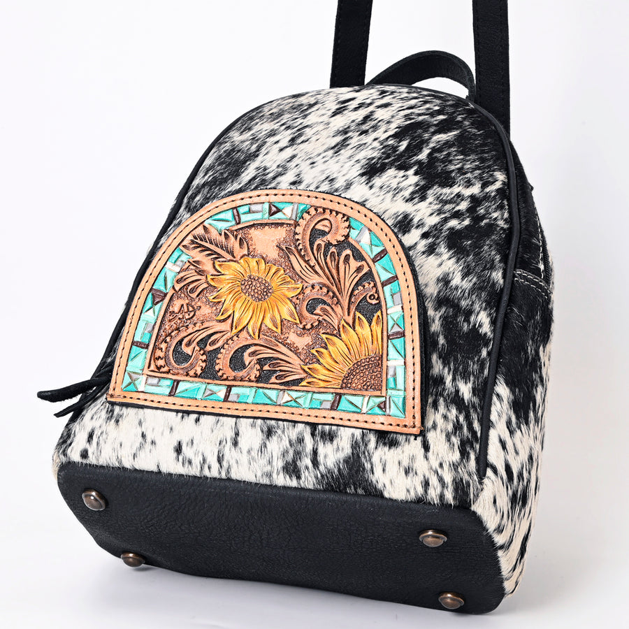 American Darling Backpack Hair on Genuine Leather Western Women Bag | for Laptop School Purse Travel