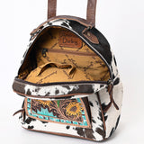 American Darling Backpack Hand Tooled Hair on Genuine Leather Western Women Bag | for Laptop School Purse Travel