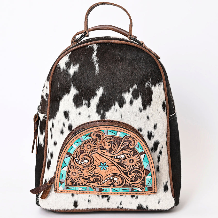 American Darling Backpack Hair on Genuine Leather Western Women Bag | for Laptop School Purse Travel