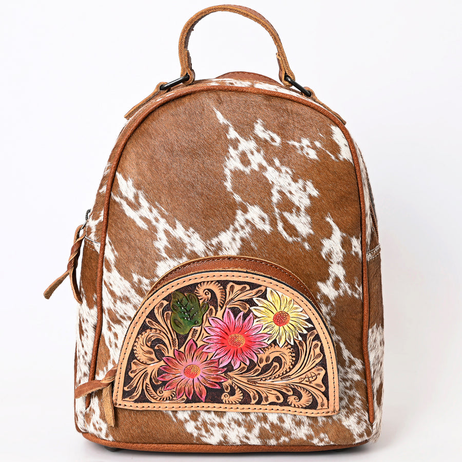 American Darling Backpack Hair on Genuine Leather Western Women Bag | for Laptop School Purse Travel