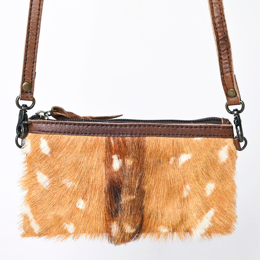 American Darling Small Crossbody Hair On Genuine Leather Western Women Bag Handbag Purse | for Cute