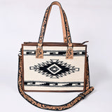 American Darling Tote Saddle Blanket Genuine Leather women bag western handbag purse