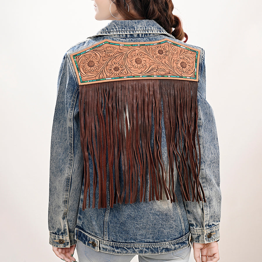 American Darling ADJKT023-M Genuine leather Hand tooled hand carved by Hilason – Cowboy and equestrian accessories