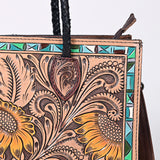 American Darling Tote Hand Tooled Genuine Leather women bag western