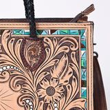 American Darling Tote Hand Tooled Genuine Leather women bag western
