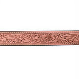 American Darling ADBLF218-L Beautifully Hand Tooled Genuine American Leather Belt Men and  Women