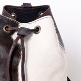 American Darling Backpack Hand Tooled Hair on Genuine Leather Western Women Bag |Weekend Travel Bags