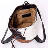 American Darling Backpack Hand Tooled Hair on Genuine Leather Western Women Bag |Weekend Travel Bags