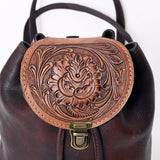American Darling Backpack Hand Tooled Genuine Leather Western Women Bag Handbag Purse | for Laptop