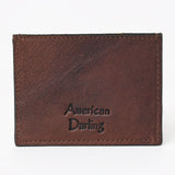 American Darling Card Holder Hair on Genuine Leather | Business Credit Sports