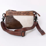 SKBZ103 Ohlay Western Genuine Hair-On Leather Hand Tooled Women Crossbody Bags