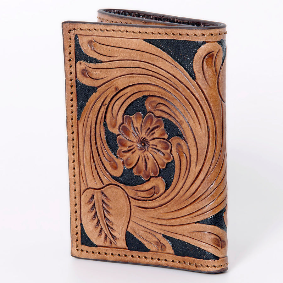 OHLAY Wallet Hand Tooled Genuine Leather Women Bag Western Handbag Purse | Womens Handbags |Leather Belt for Summer