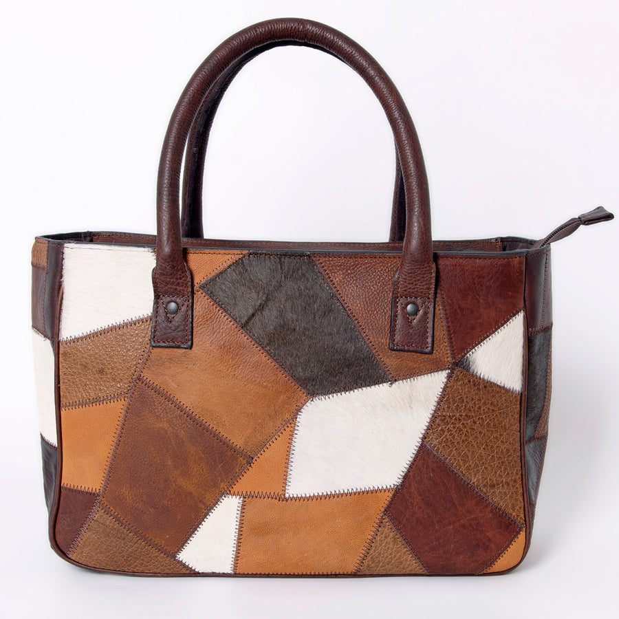 OHLAY KBZ110 TOTE Hair-on Genuine Leather women bag western handbag purse