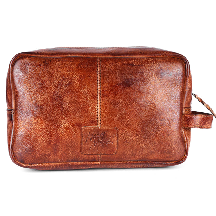 Never Mind Nmbgm137B Toiletry Vintage Handmade Genuine Cowhide Leather Women Bag Western Handbag Purse