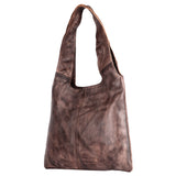 Never Mind Nmbgm138B Hobo Vintage Handmade Genuine Cowhide Leather Women Bag Western Handbag Purse