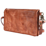 Never Mind Nmbgm140A Wallet Vintage Handmade Genuine Cowhide Leather Women Bag Western Handbag Purse