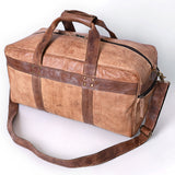 Never Mind Duffel Genuine Leather Women Bag Western Handbag Purse