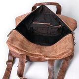 Never Mind Duffel Genuine Leather Women Bag Western Handbag Purse