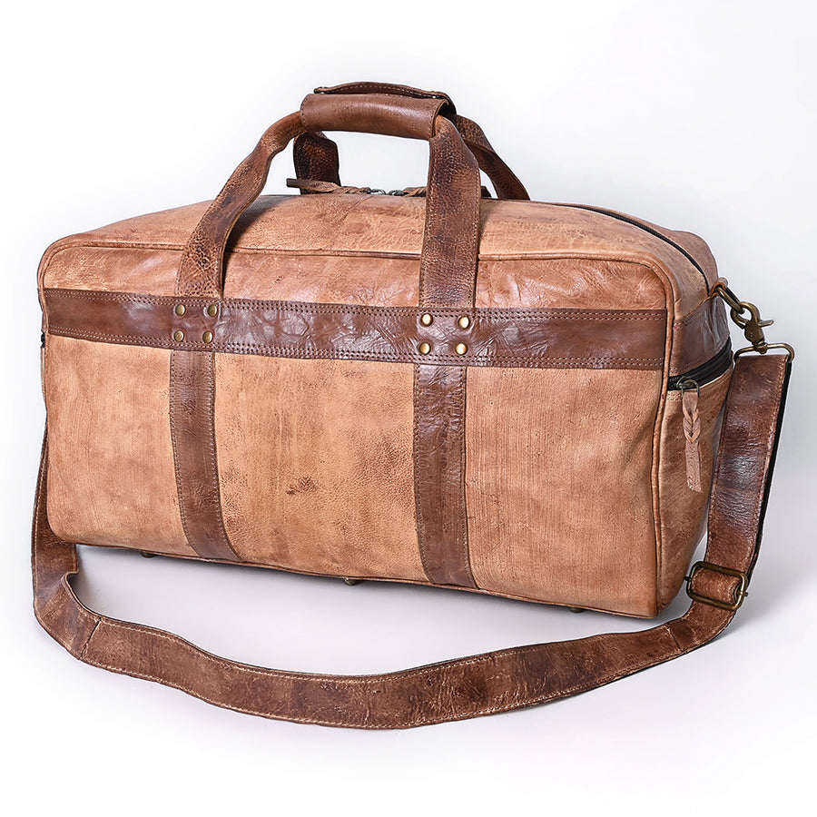 Never Mind NMBGM142 Duffel Genuine Leather Women Bag Western Handbag Purse - Uhorse