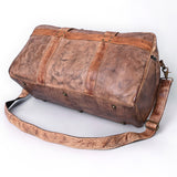 Never Mind Duffel Genuine Leather Women Bag Western Handbag Purse