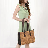 American Darling Tote Hand Tooled Genuine Leather Western Women Bag Handbag Purse | Casual