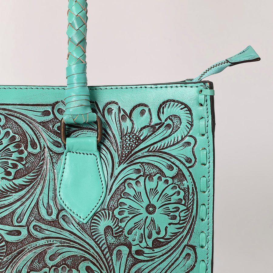 American Darling Tote Hand Tooled Genuine Leather Western Women Bag Handbag Purse | Casual