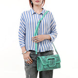 American Darling Wallet Hand Tooled Genuine Leather Western Women Bag | Wristlet Travel